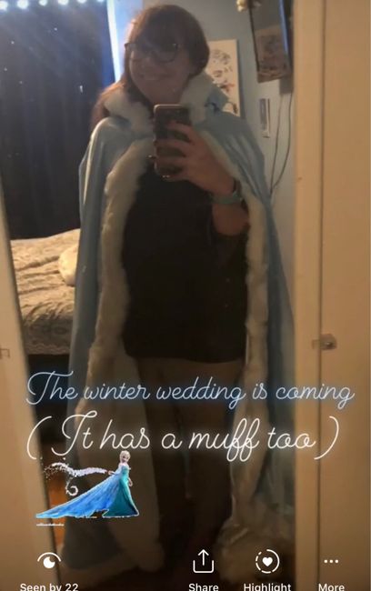 Winter Wedding Faux Fur Wraps 1