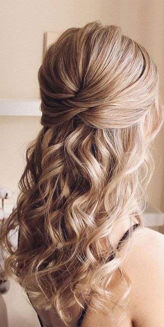 Half up half down 1