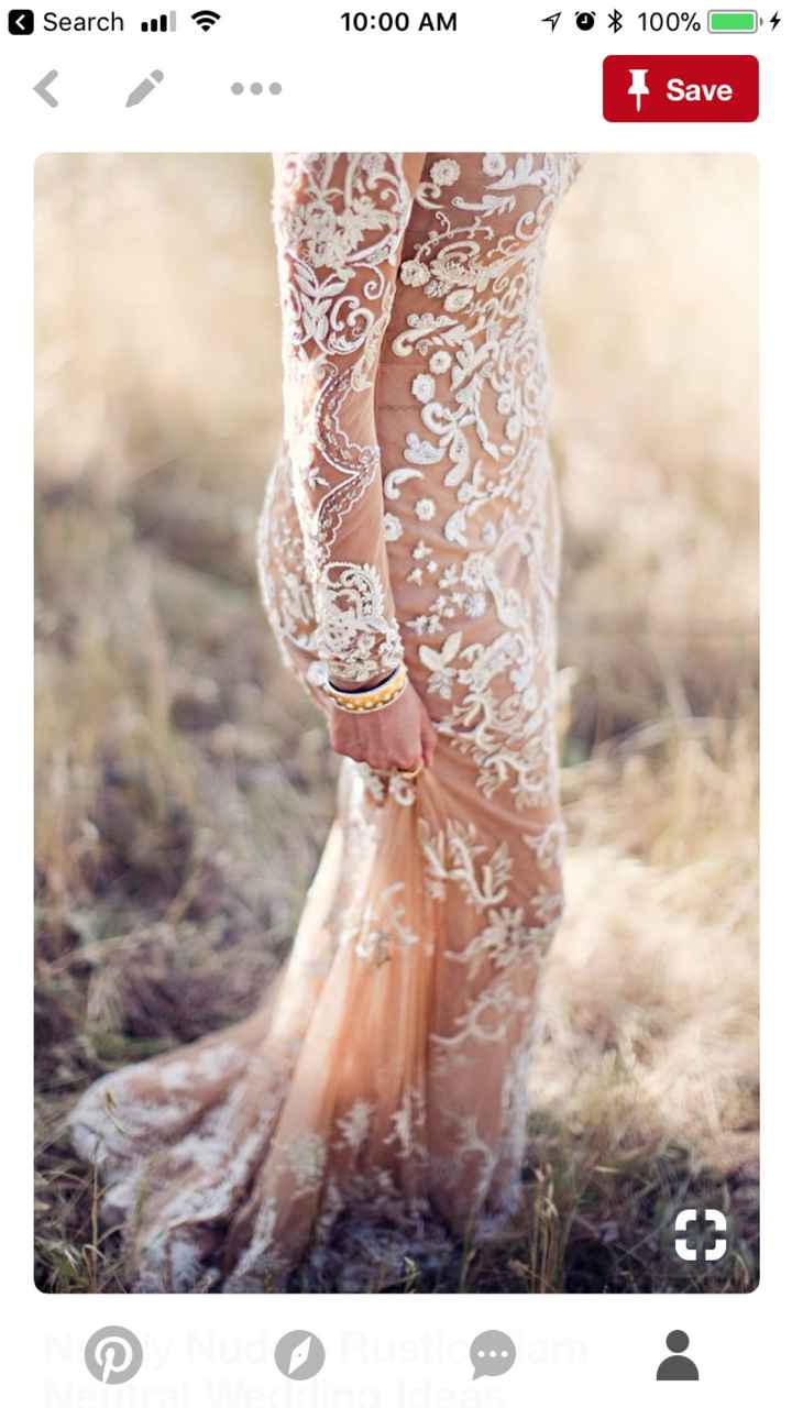 Transparent wedding dress. Love it or hate it? - 1