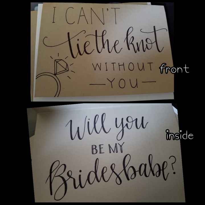 Bridesmaid proposal ideas wanted! - 2