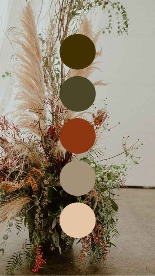 How many colours in your wedding colour palette? - 1