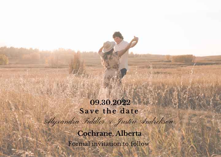 Do i have to include the location/city on our save the dates? - 1