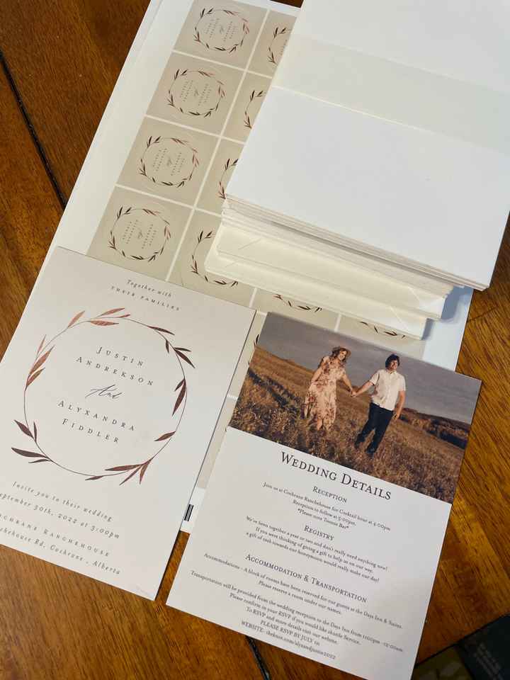 White or Colourful: Invitations? - 1