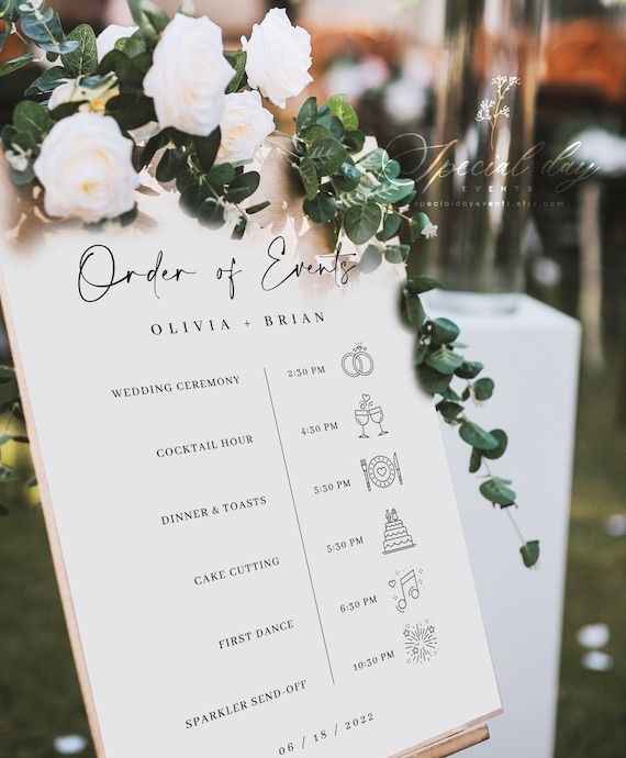 Order of Events Wording - 1
