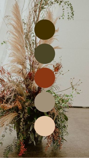 How many colours in your wedding colour palette? 2