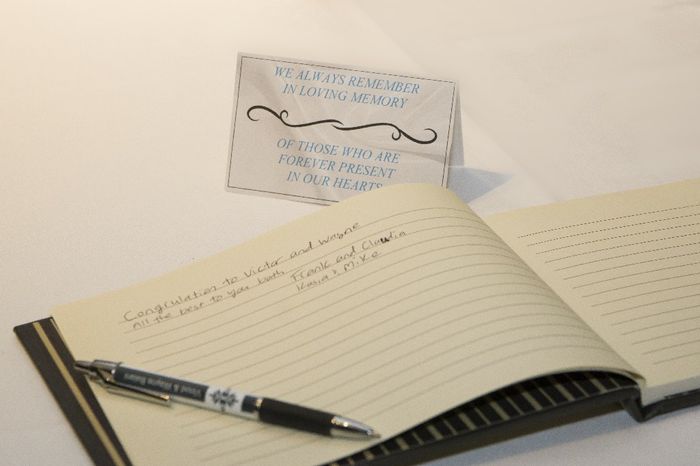 Last minute help on guest book suggestions 2