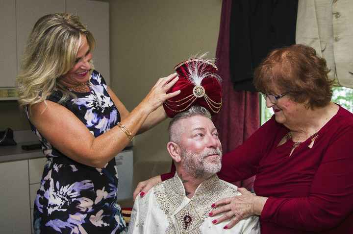 What's happening the morning of the wedding? - 2