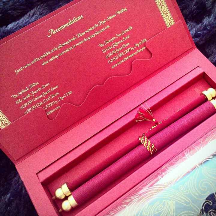 Invitations in a box - 3