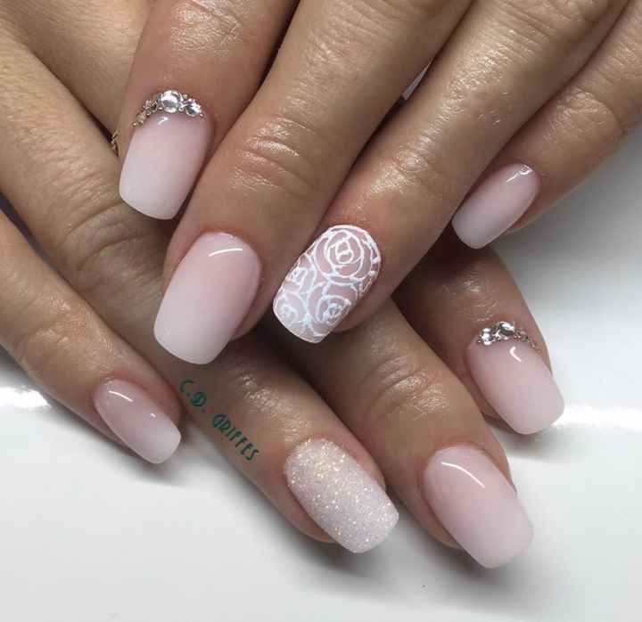 Wedding Day Nails - Colourful, Neutral, Glittery? - 1