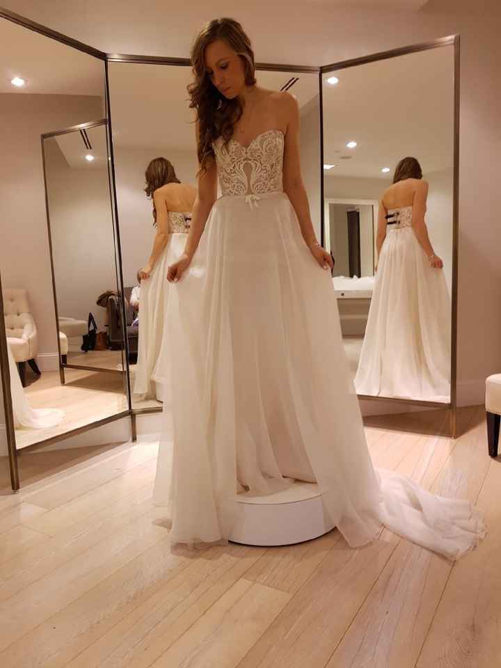 Were you surprised by the dress you picked? - 1
