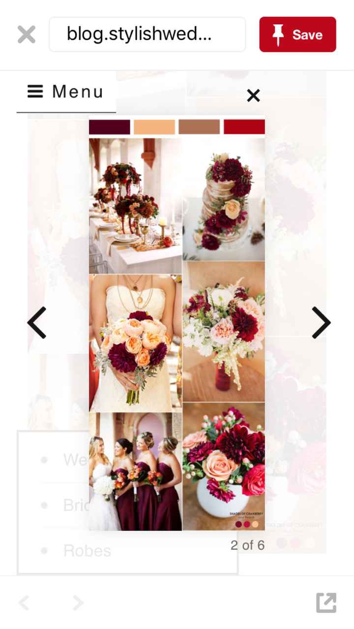  Show us your wedding decor colours! Or inspiration! - 1