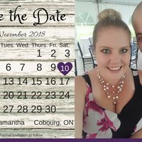 We did our Save Our Dates ourselves :) 