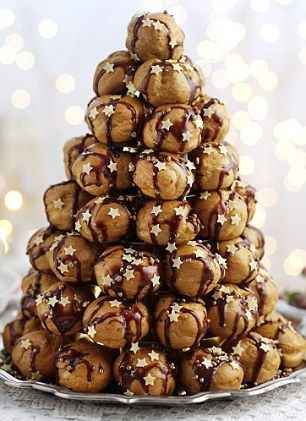 For those not familiar with the dessert, Starry Croquembouche! YUM