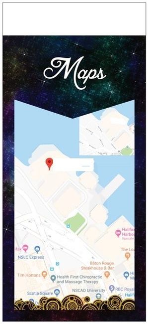 Layered Info Cards - Maps