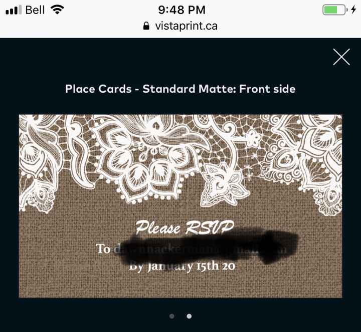 Paper vs RSVP online - 1