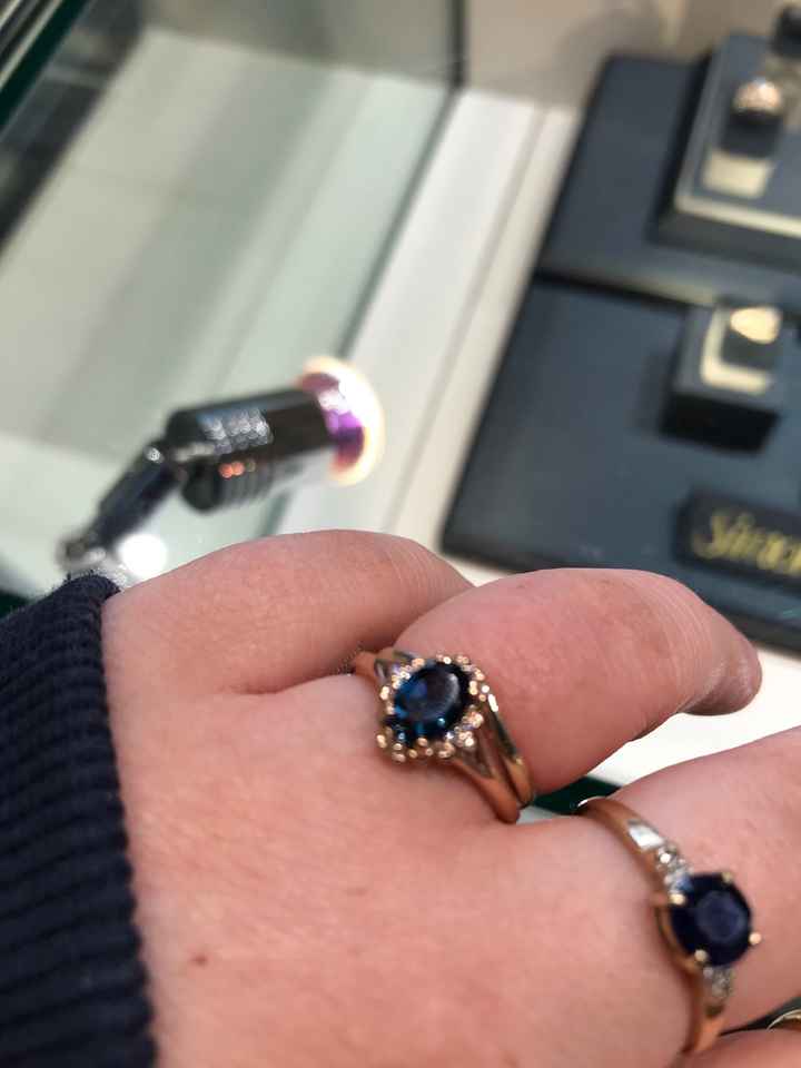Does your wedding band match your engagement ring? Or is it different? - 2