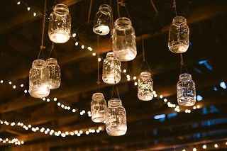 Mason jar lights