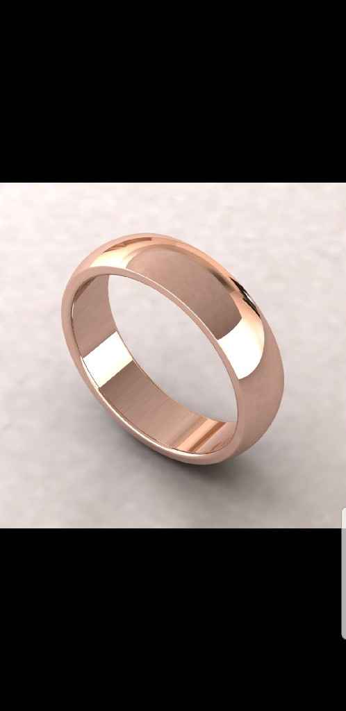 Struggling with a Decision! Fiance's wedding band. - 1