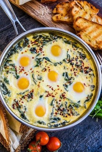 Eggs with Ricotta for Wedding Brunch