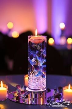 3. Modern candles