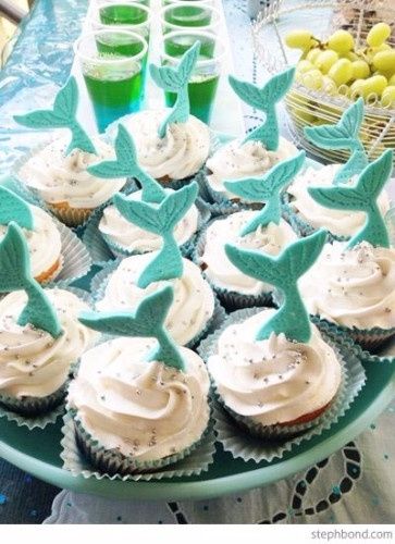 Mermaid Beach Cupcake