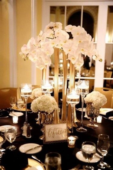 Gatsby Table Centerpieces