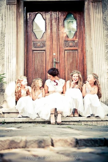 Junior bridesmaids