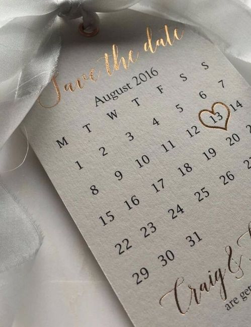 What date did you choose for your wedding?