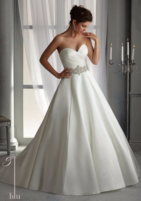 Satin Wedding Dress