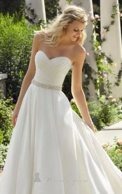 Taffeta Wedding Dress