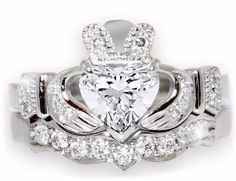 Diamond Claddagh