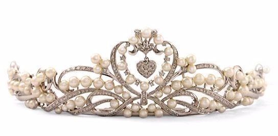 Tiara with Pearls