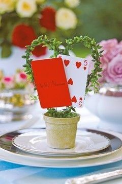 Playing Cards Table Numbers