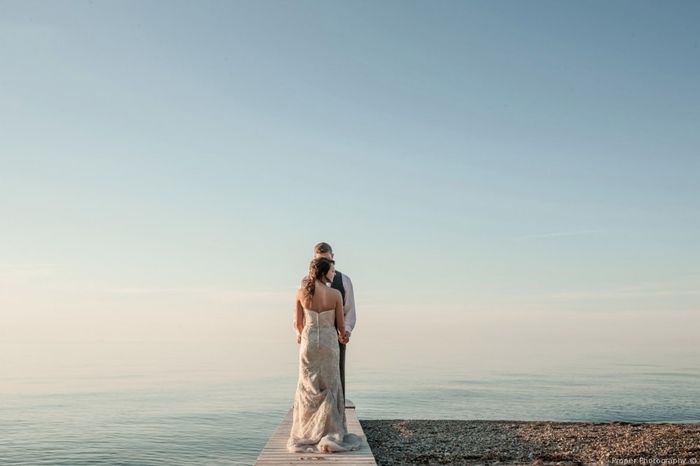 Wedding by the sea
