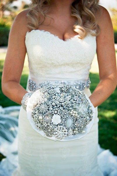 Silver Jewels Bouquet