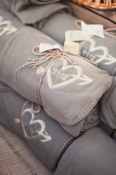 Blanket Wedding Favour