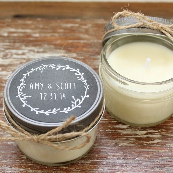 Candle Wedding Favour