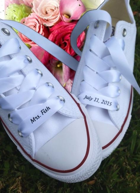 Custom Wedding Shoelaces