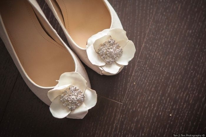 Flat Ivory Wedding Shoes