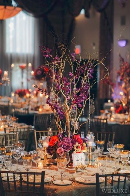 Tree-like Flower Arrangement