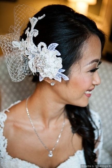 Floral Side Hair Accessory