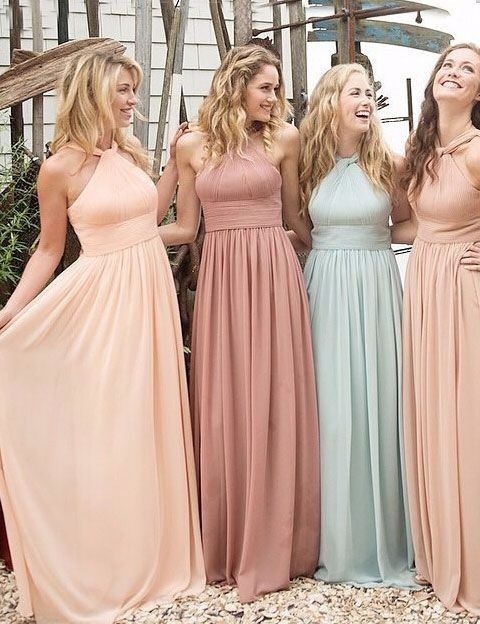 What colour palette will be your bridesmaids dresses?