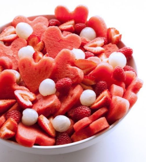 Heart Watermelon Salad