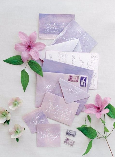 Pastel Invitations