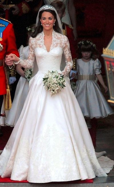 Kate's First Wedding Dress