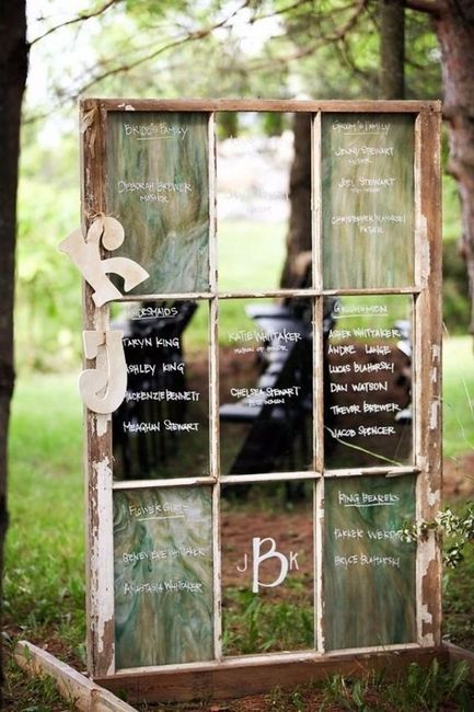 Window Wedding Program