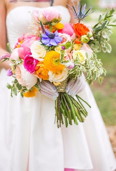 Ranunculuses Colourful Bouquet