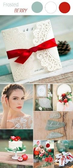 Frosted Berry Winter Wedding