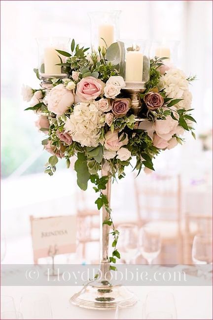 Chandelier Flower Arrangement