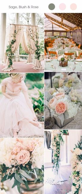 Blush, Sage and Hazelnut Spring Colours